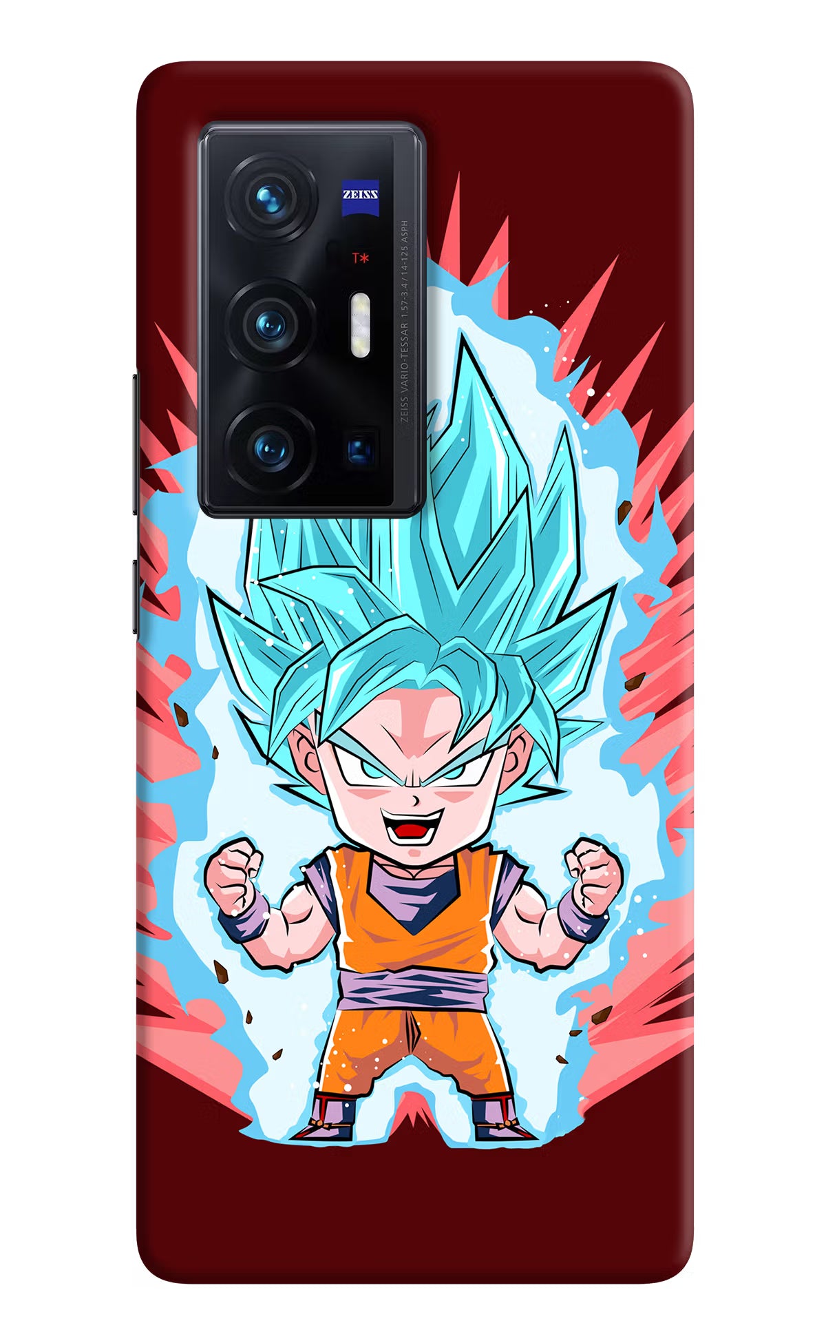 Goku Little Vivo X70 Pro+ Hard Case Back Cover by Casekaro