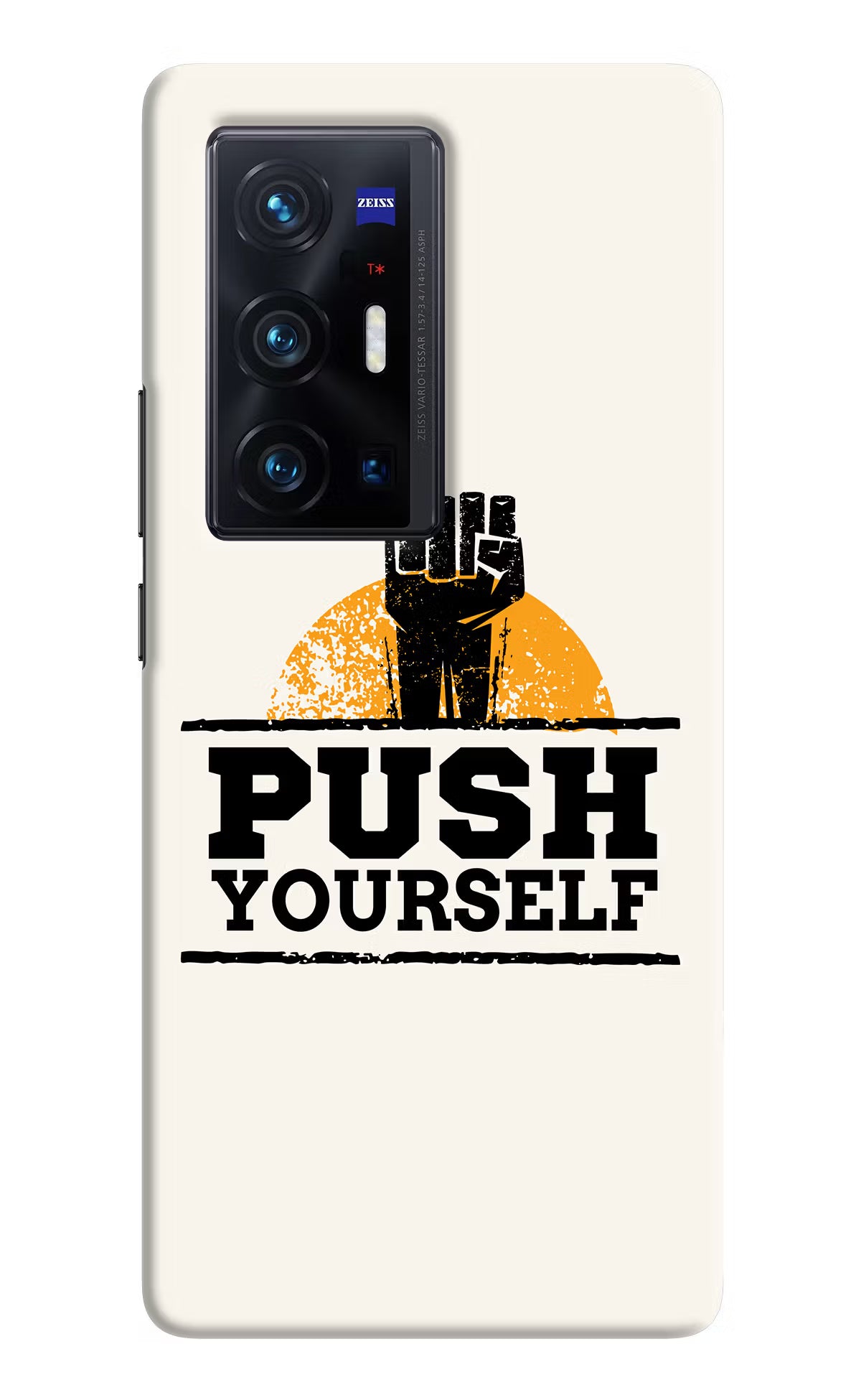 Push Yourself Vivo X70 Pro+ Hard Case Back Cover by Casekaro