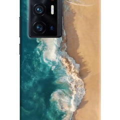 Ocean Beach Vivo X70 Pro+ Hard Case Back Cover by Casekaro