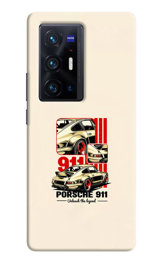 Classic Porsche 911 Vivo X70 Pro+ Hard Case Back Cover by Casekaro