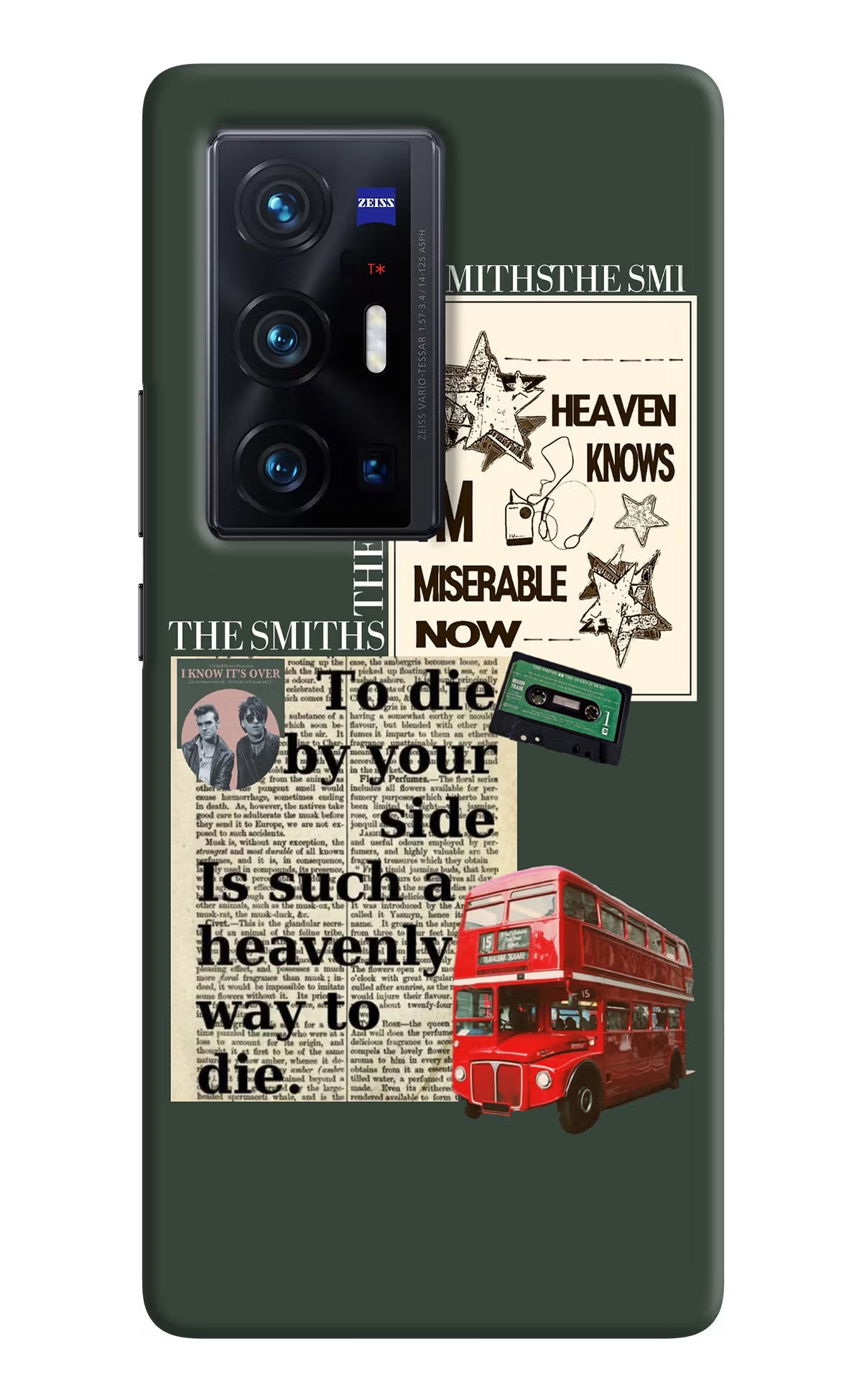 The Smiths Vivo X70 Pro+ Hard Case Back Cover by Casekaro
