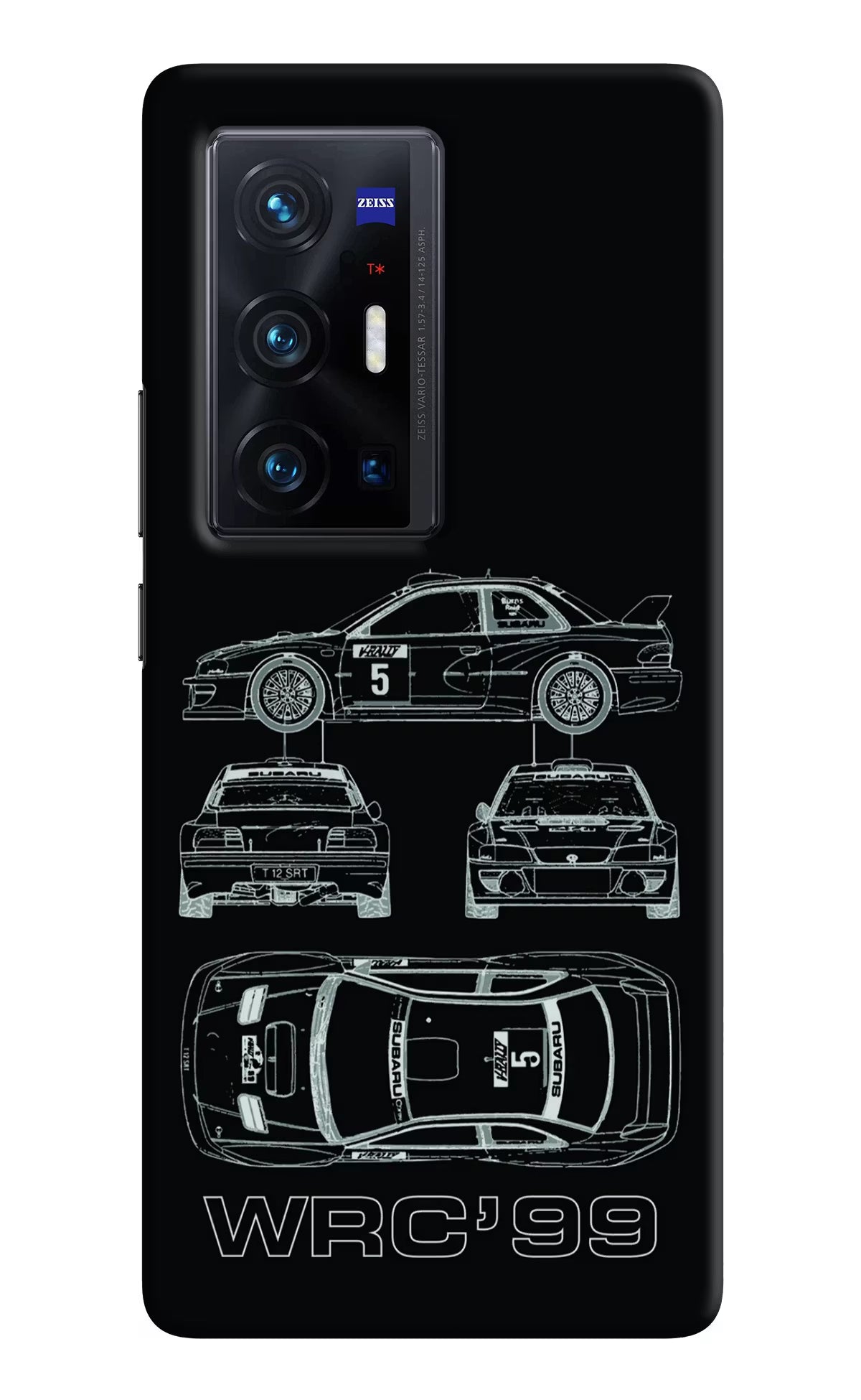 WRC'99 Vivo X70 Pro+ Hard Case Back Cover by Casekaro