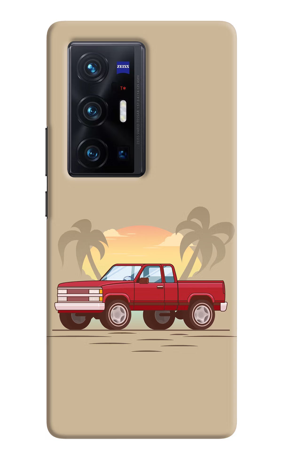 Desert Classic Drive Vivo X70 Pro+ Hard Case Back Cover by Casekaro