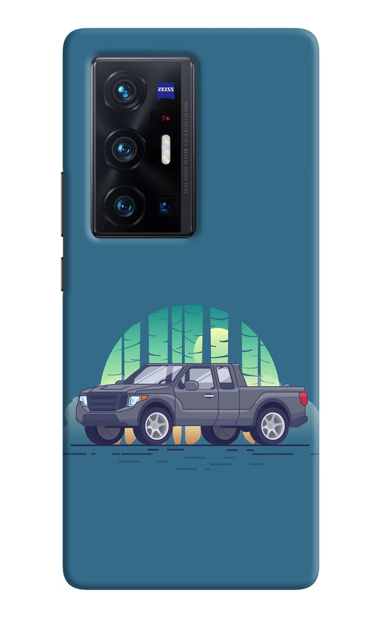 Retro Garage Vibe Vivo X70 Pro+ Hard Case Back Cover by Casekaro