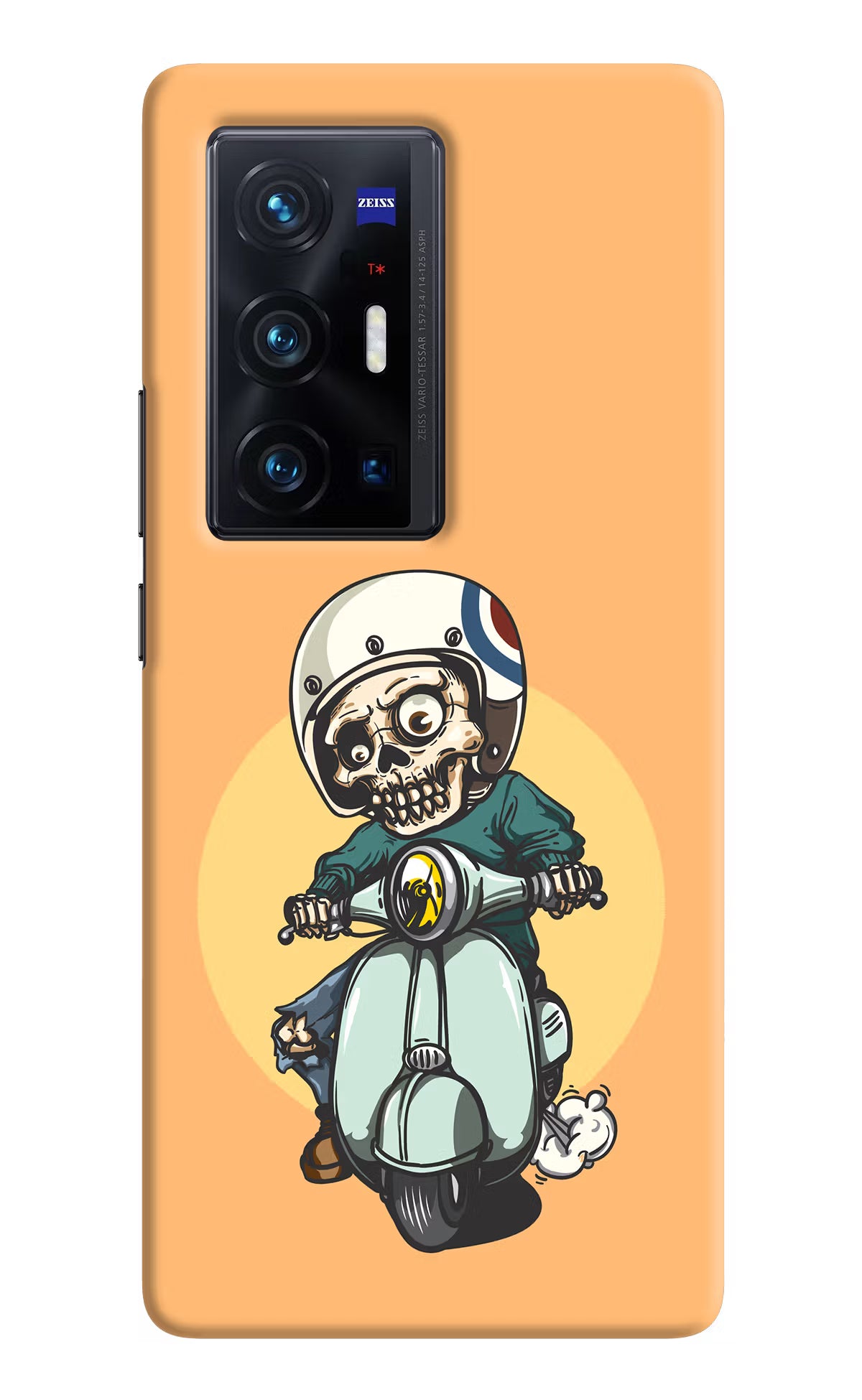 Undead Biker Vivo X70 Pro+ Hard Case Back Cover by Casekaro