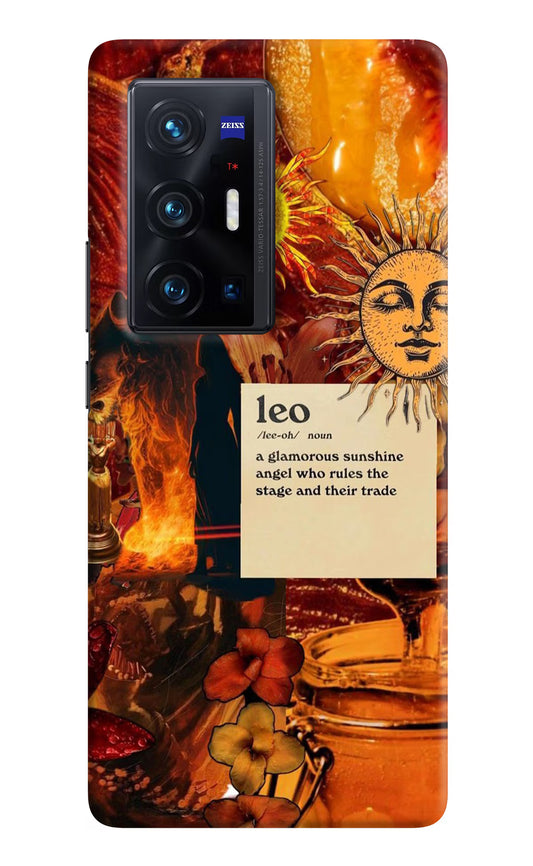 Leo Zodiac Vivo X70 Pro+ Hard Case Back Cover by Casekaro