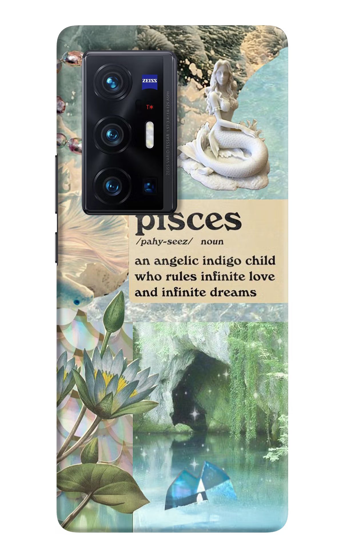Pisces Zodiac Vivo X70 Pro+ Hard Case Back Cover by Casekaro