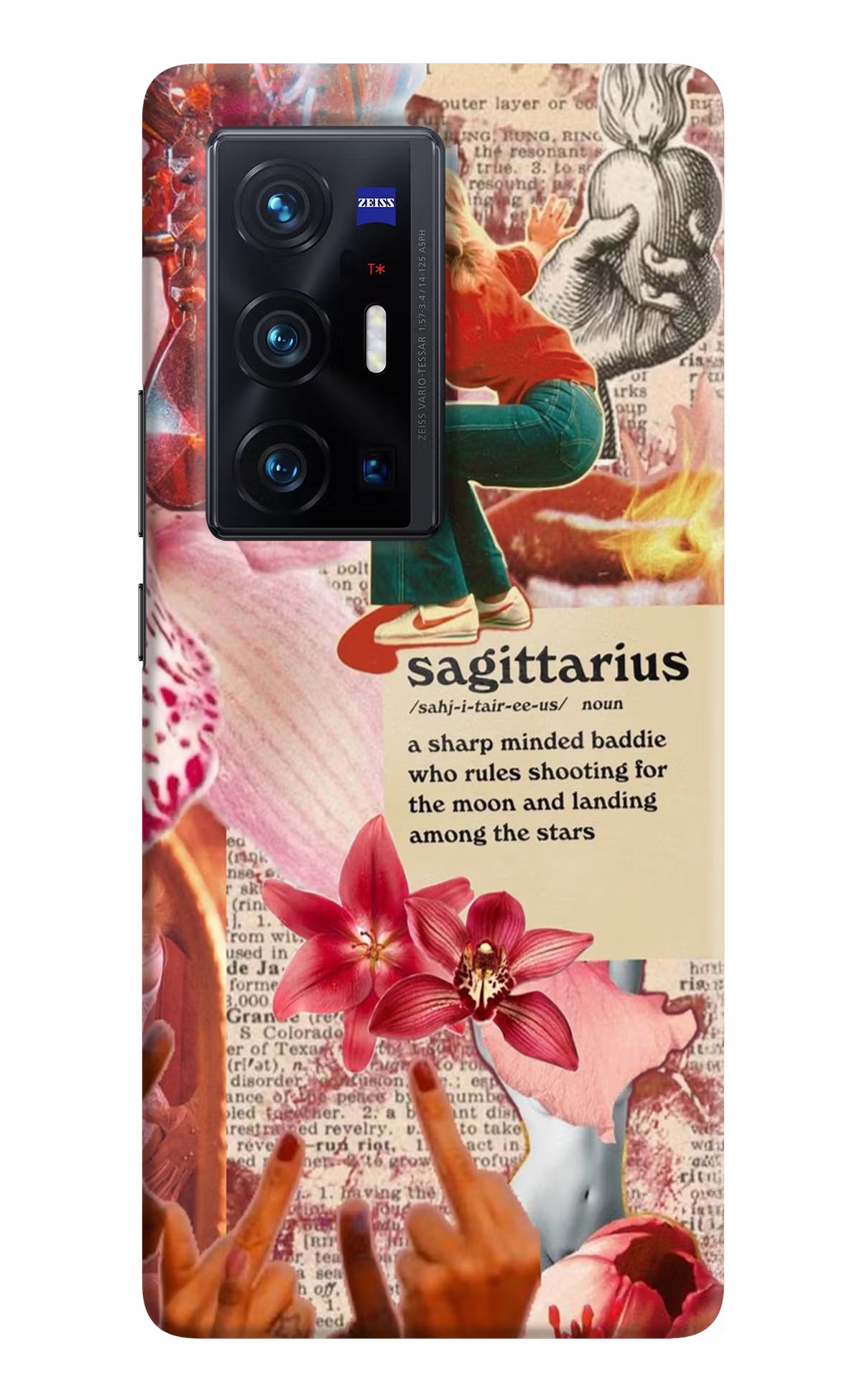 Sagittarius Zodiac Vivo X70 Pro+ Hard Case Back Cover by Casekaro