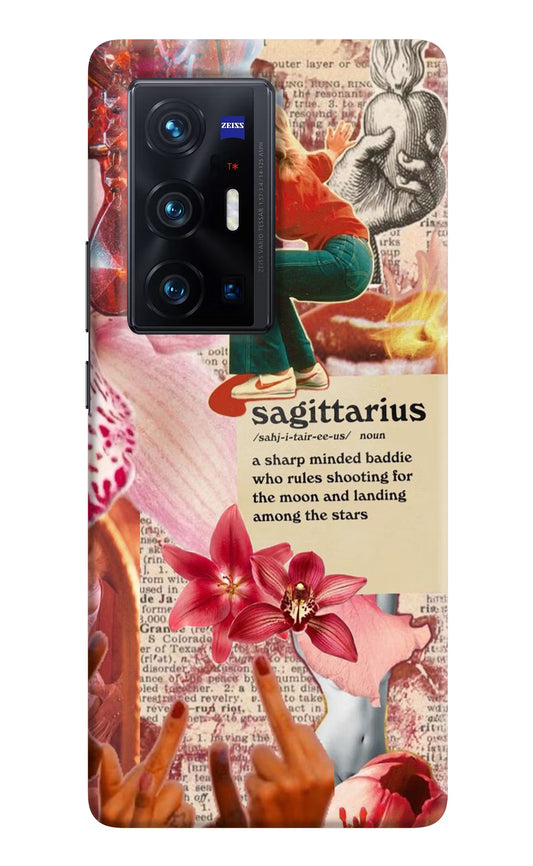 Sagittarius Zodiac Vivo X70 Pro+ Hard Case Back Cover by Casekaro