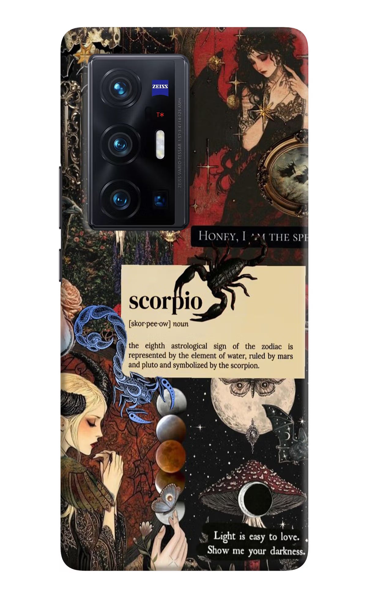 Scorpio Zodiac Vivo X70 Pro+ Hard Case Back Cover by Casekaro