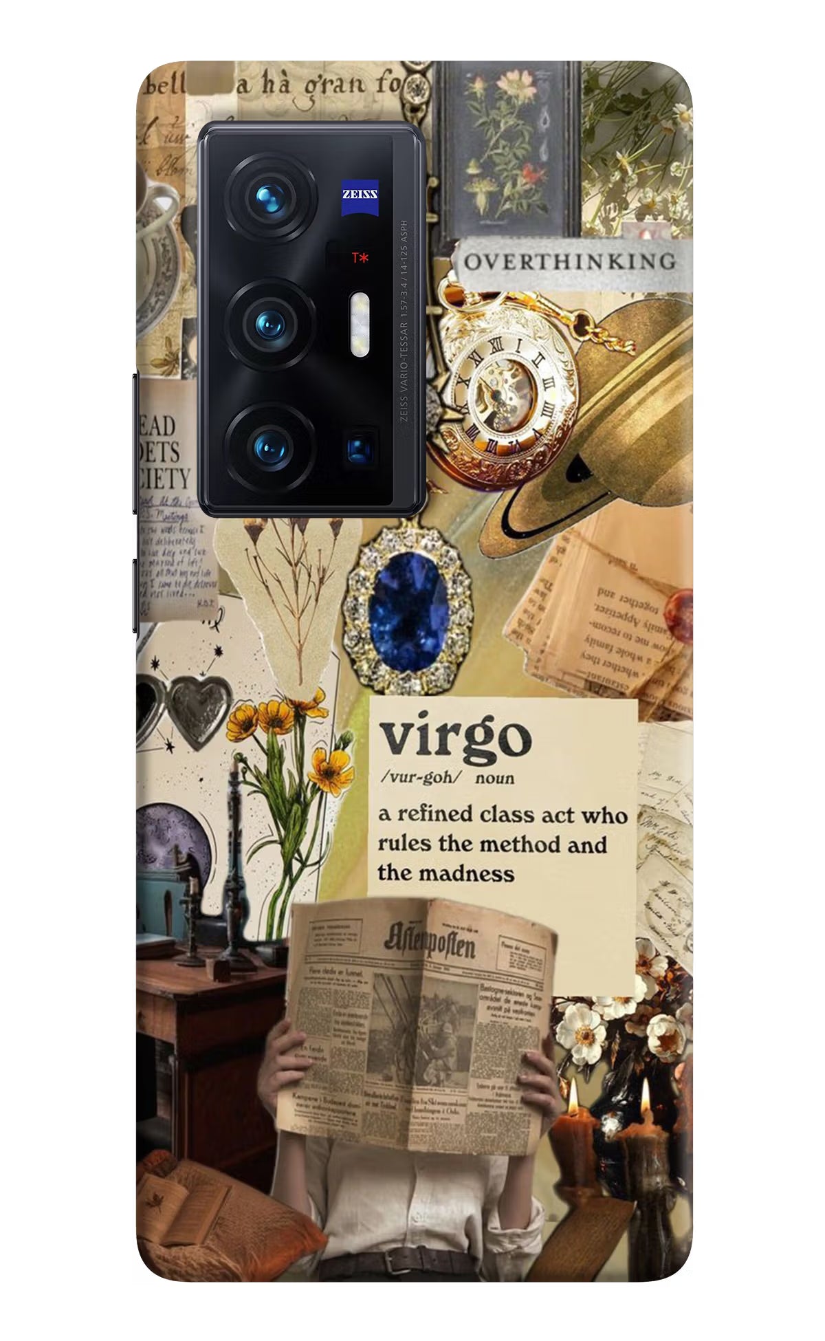 Virgo Zodiac Vivo X70 Pro+ Hard Case Back Cover by Casekaro