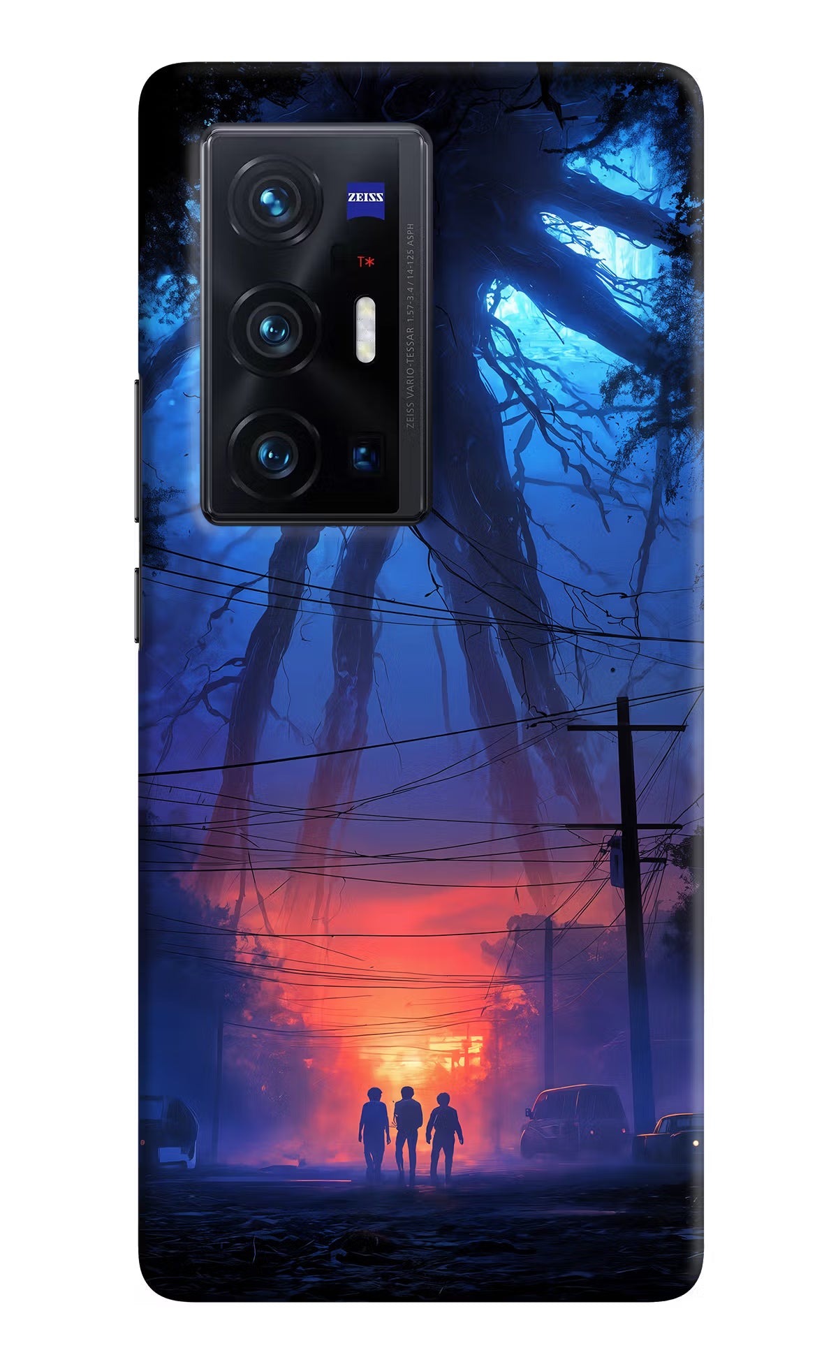 Ordinary Things Shadow Vivo X70 Pro+ Hard Case Back Cover by Casekaro