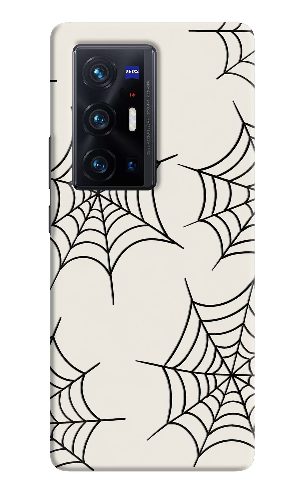 Spider Web Vivo X70 Pro+ Hard Case Back Cover by Casekaro