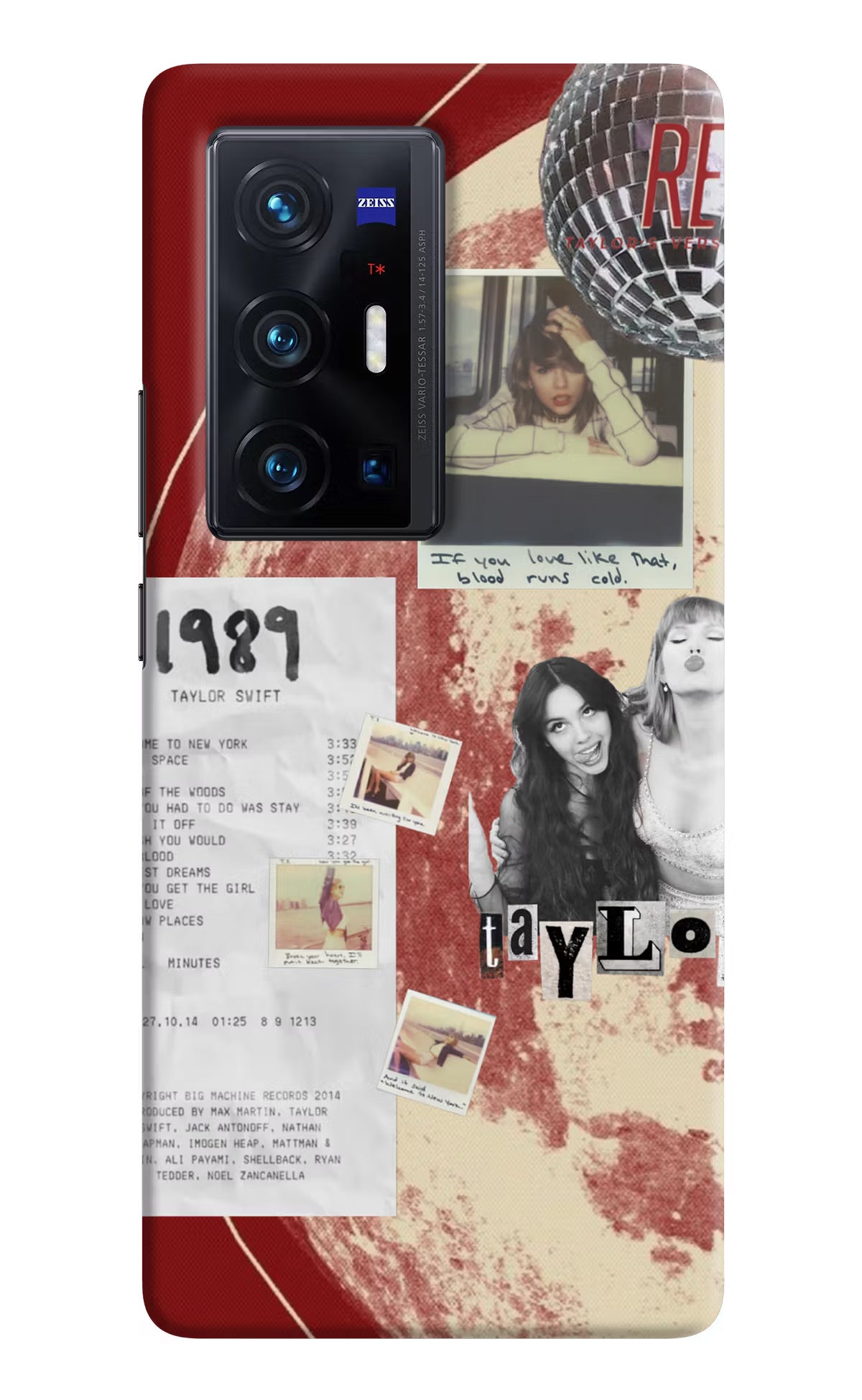 Taylor Swift Vivo X70 Pro+ Back Cover