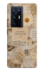 Vintage case Vivo X70 Pro+ Hard Case Back Cover by Casekaro