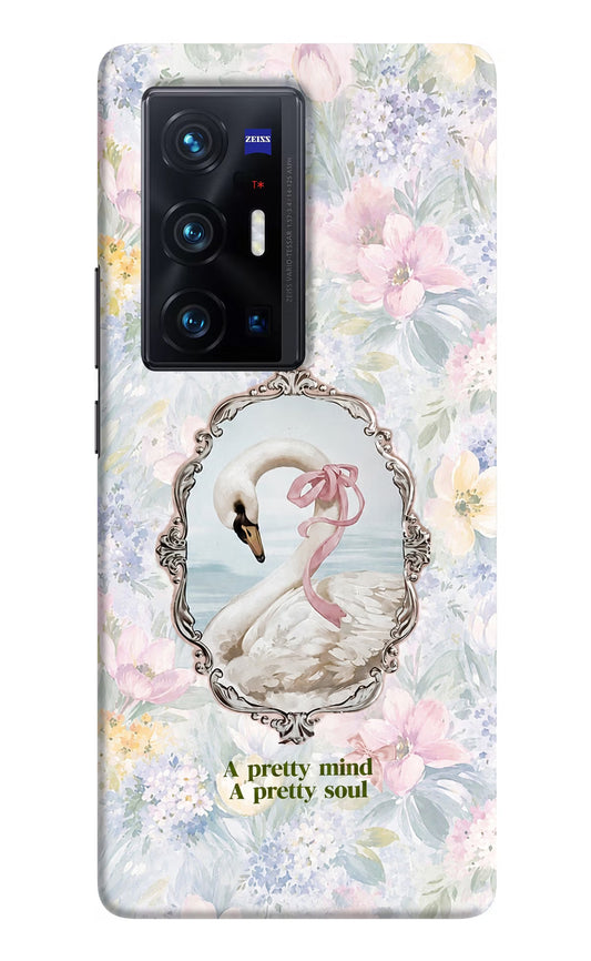 Pretty Mind Pretty Soul Vivo X70 Pro+ Hard Case Back Cover by Casekaro