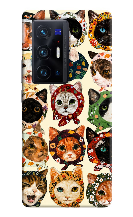 Cool Cat Vivo X70 Pro+ Hard Case Back Cover by Casekaro
