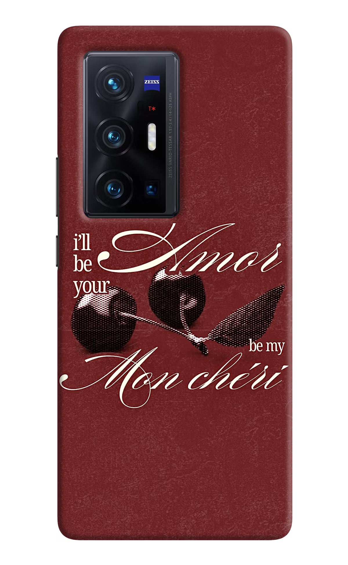 Velvet Cherry Vivo X70 Pro+ Back Cover
