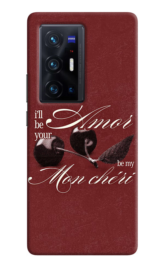 Velvet Cherry Vivo X70 Pro+ Back Cover