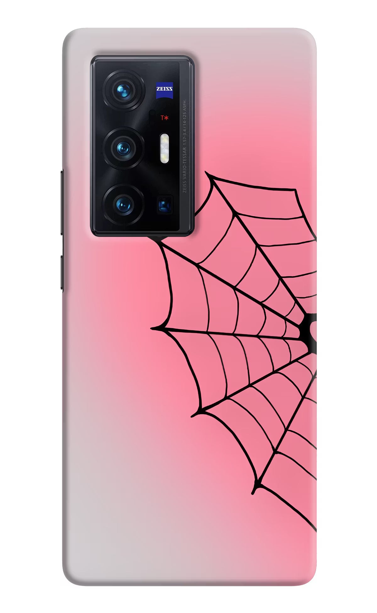 Pink Web Vivo X70 Pro+ Back Cover
