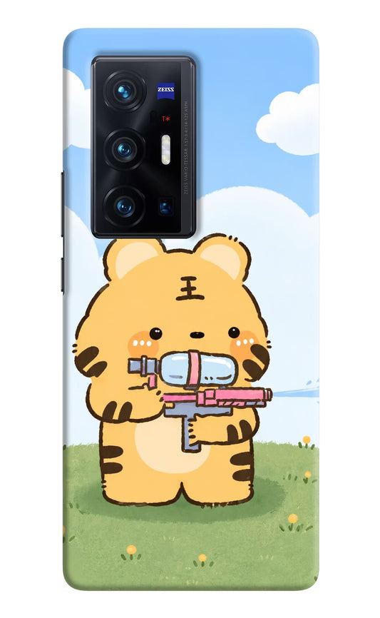 Tiger Treat Vivo X70 Pro+ Hard Case Back Cover by Casekaro