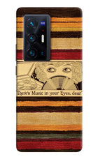 Vinyl Stripes Vivo X70 Pro+ Back Cover