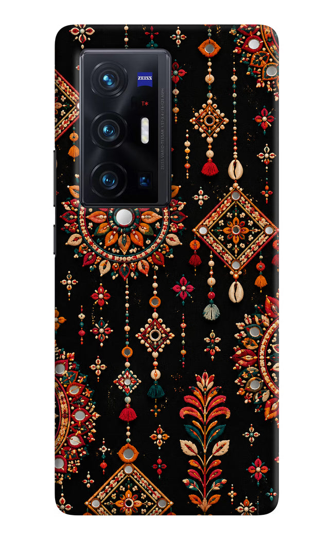 Boho Noir Vivo X70 Pro+ Hard Case Back Cover by Casekaro