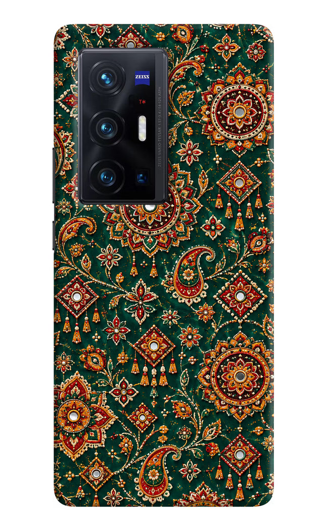 Green Pataka Vivo X70 Pro+ Hard Case Back Cover by Casekaro