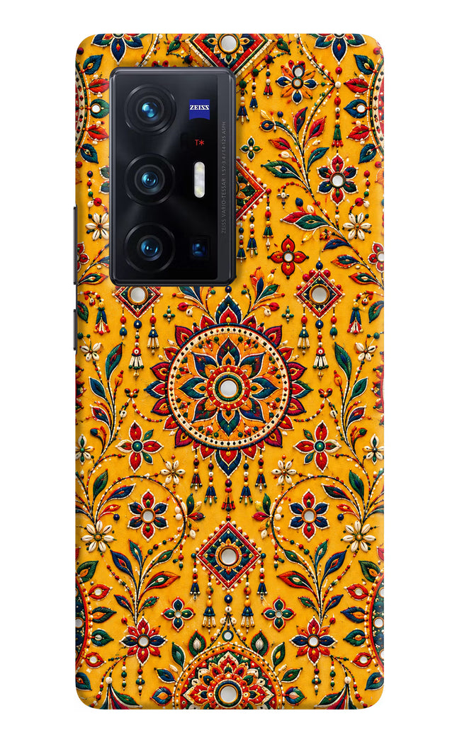 Sunlit Aura Vivo X70 Pro+ Hard Case Back Cover by Casekaro