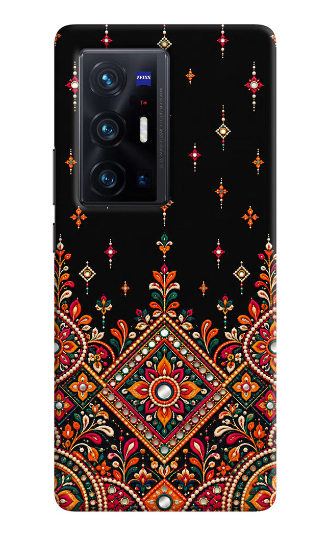 Noir Mehfil Vivo X70 Pro+ Hard Case Back Cover by Casekaro