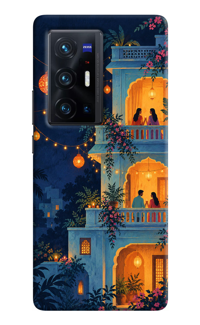 Balcony Glow Vivo X70 Pro+ Hard Case Back Cover by Casekaro
