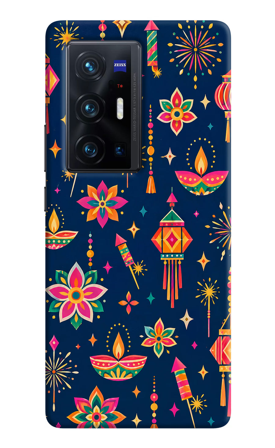 Festive Pop Vivo X70 Pro+ Back Cover, Hard case