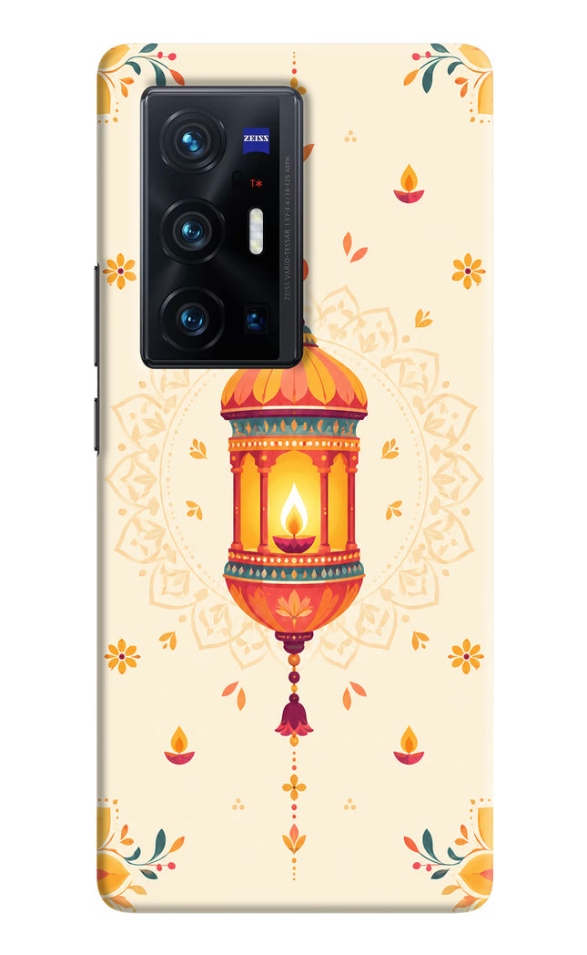 Golden Lantern Vivo X70 Pro+ Hard Case Back Cover by Casekaro