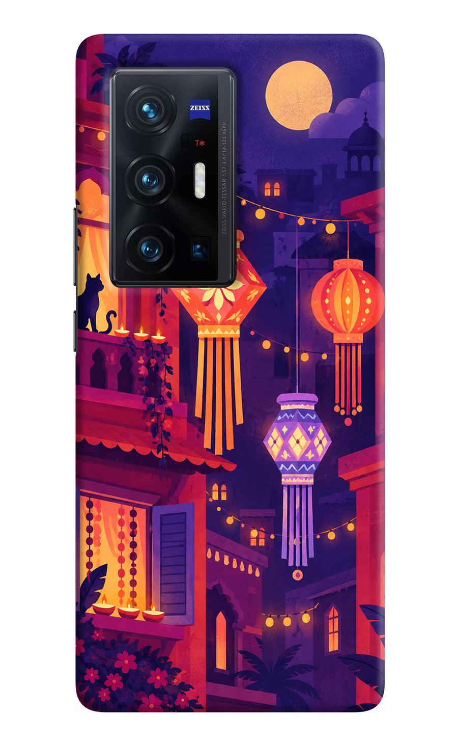 Lantern Lane Vivo X70 Pro+ Back Cover, Hard case