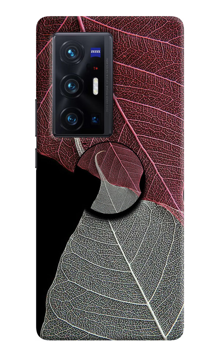 Leaf Pattern Vivo X70 Pro+ Pop Case, Hard case