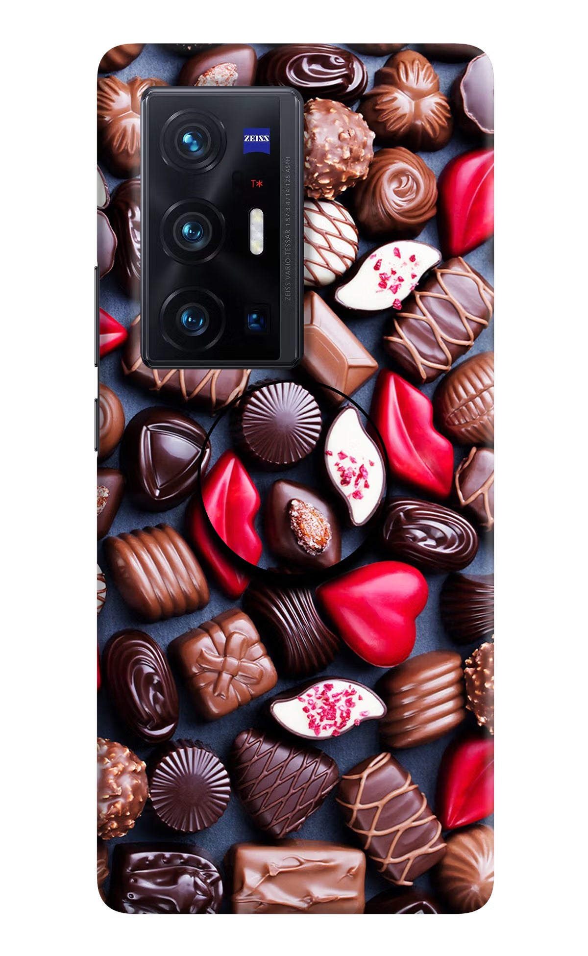 Chocolates Vivo X70 Pro+ Pop Case by Casekaro