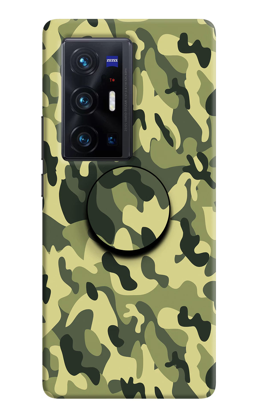 Camouflage Vivo X70 Pro+ Pop Case, Hard case