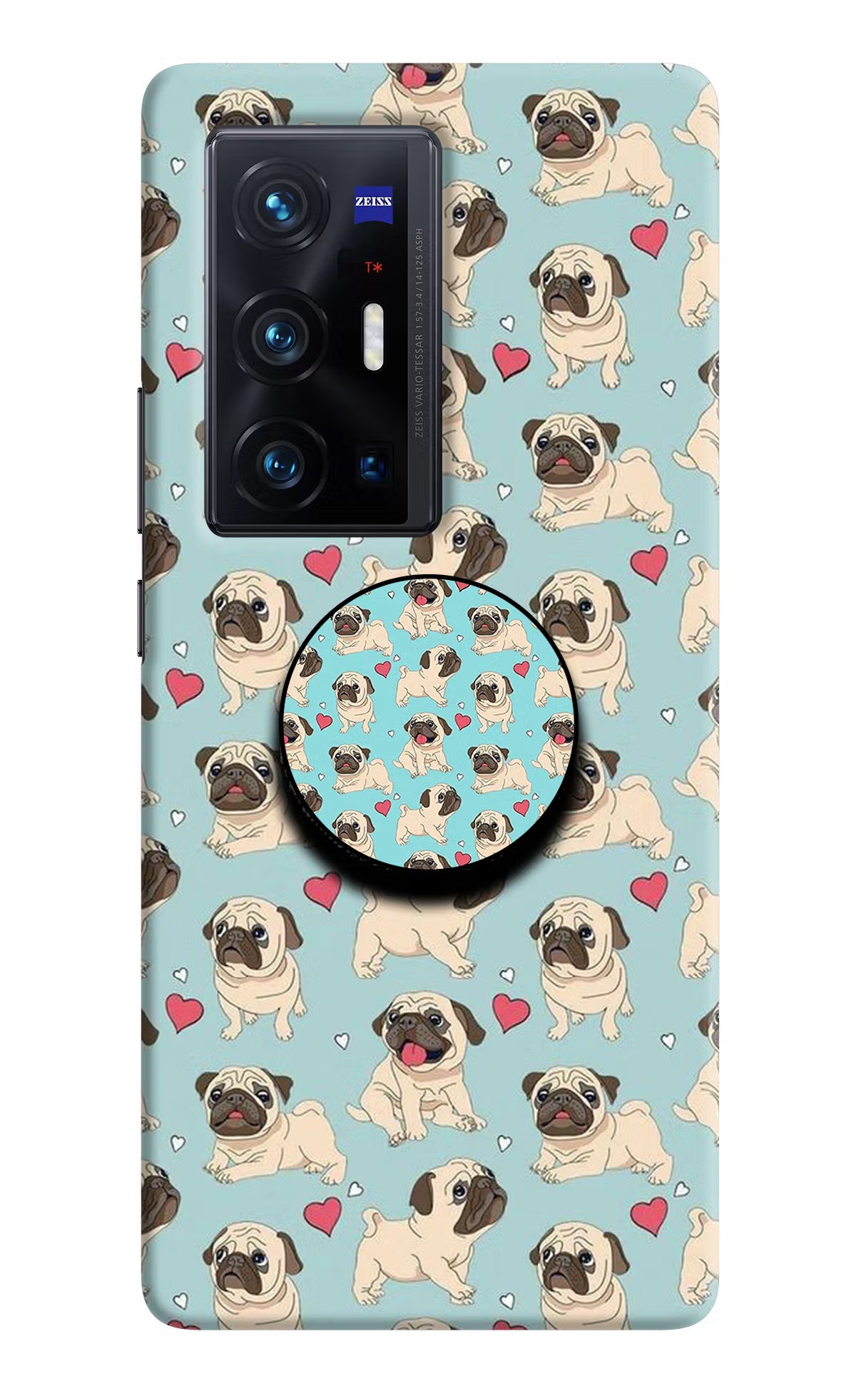 Pug Dog Vivo X70 Pro+ Pop Case by Casekaro