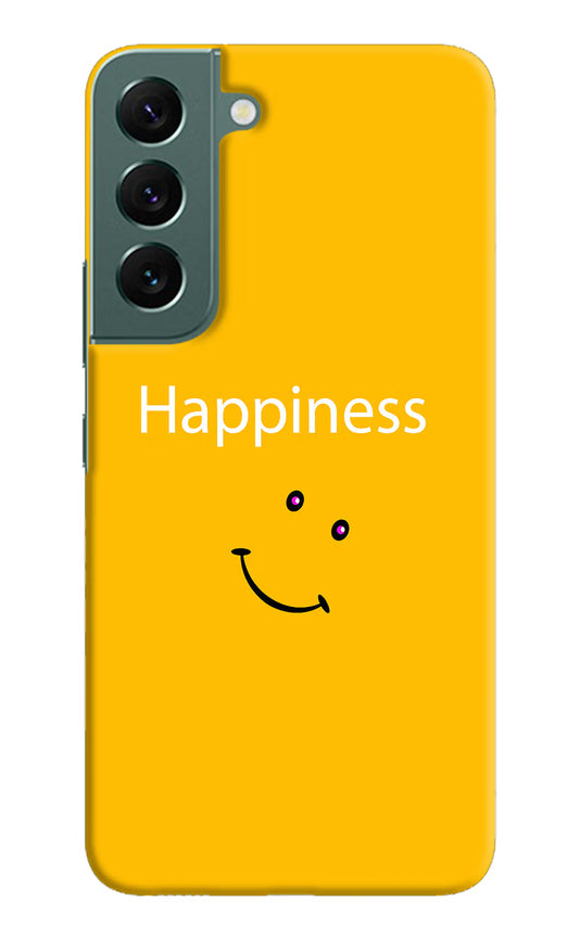 Happiness With Smiley Samsung S22 Hard Case Back Cover by Casekaro