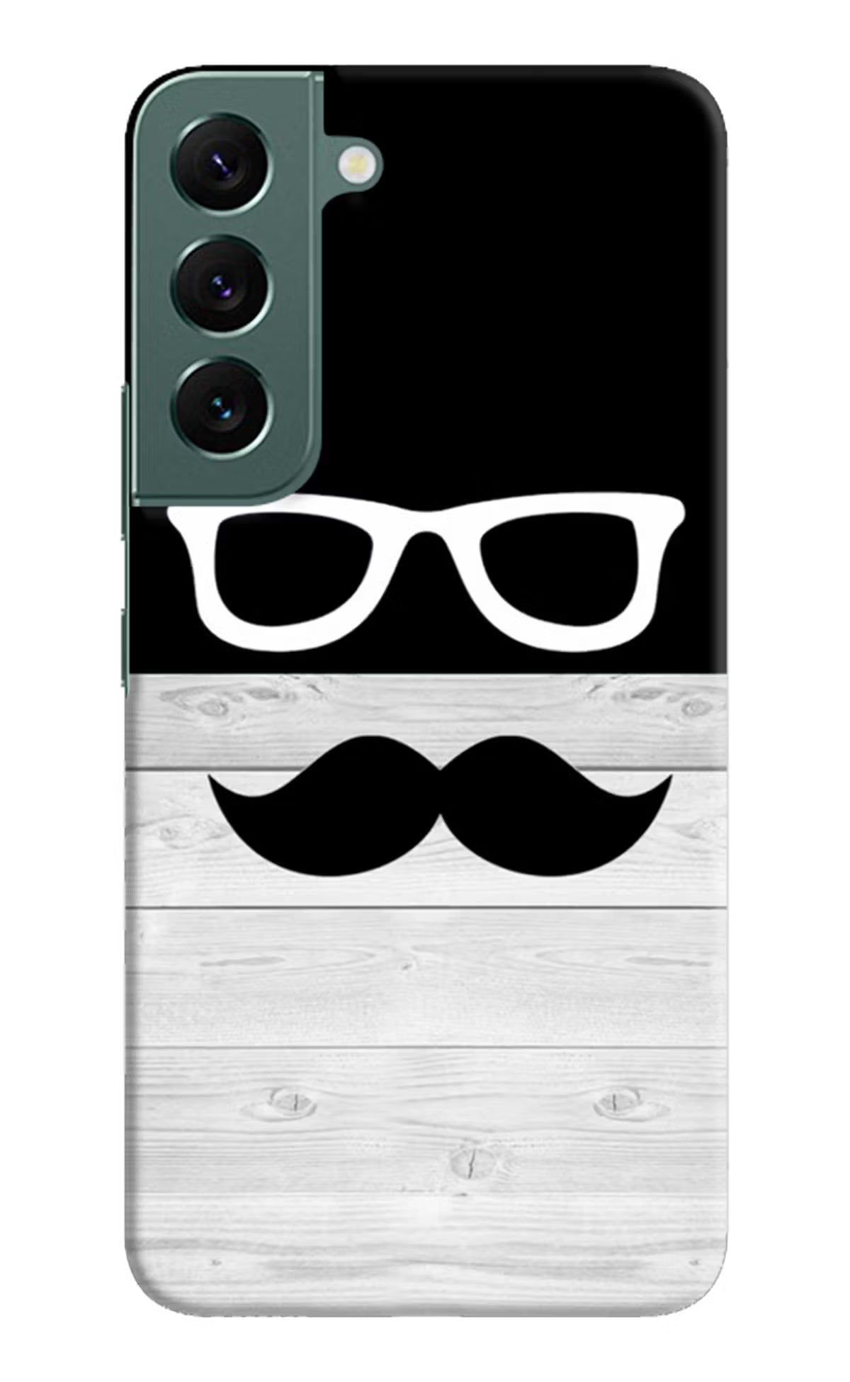 Mustache Samsung S22 Hard Case Back Cover by Casekaro