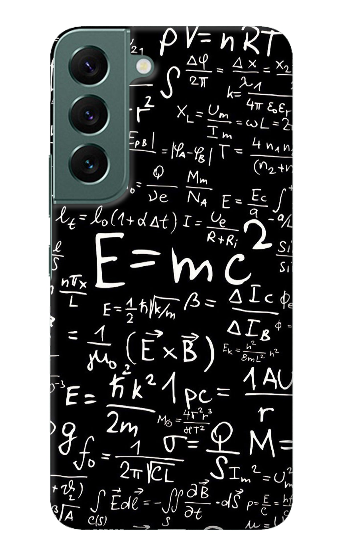 Physics Albert Einstein Formula Samsung S22 Back Cover