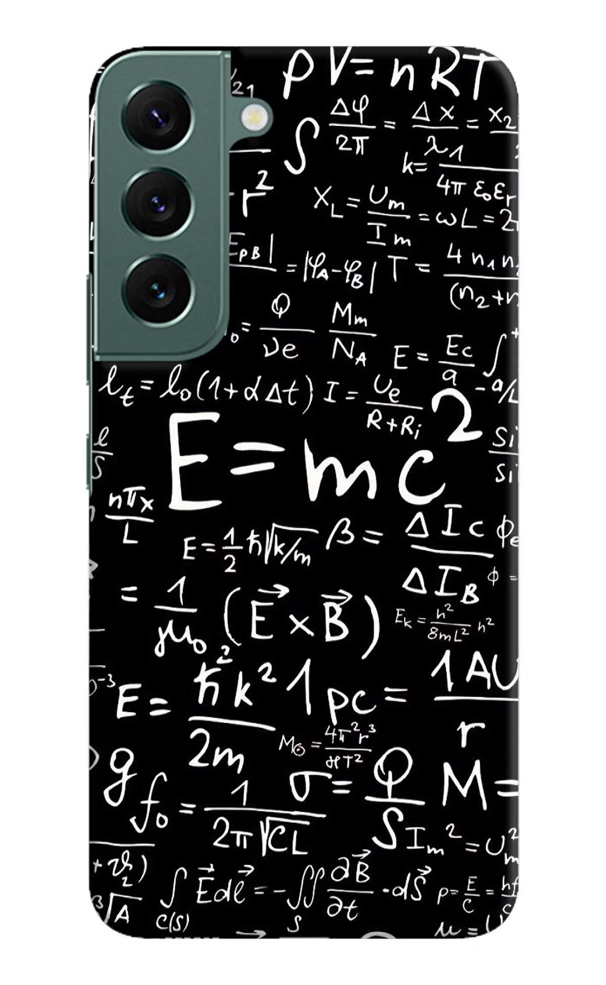 Physics Formula Samsung S22 Hard Case Back Cover by Casekaro
