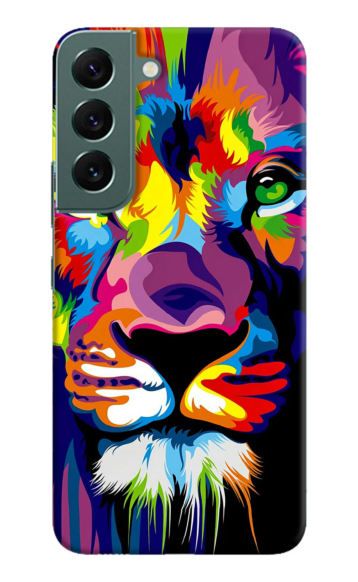 Lion Samsung S22 Hard Case Back Cover by Casekaro
