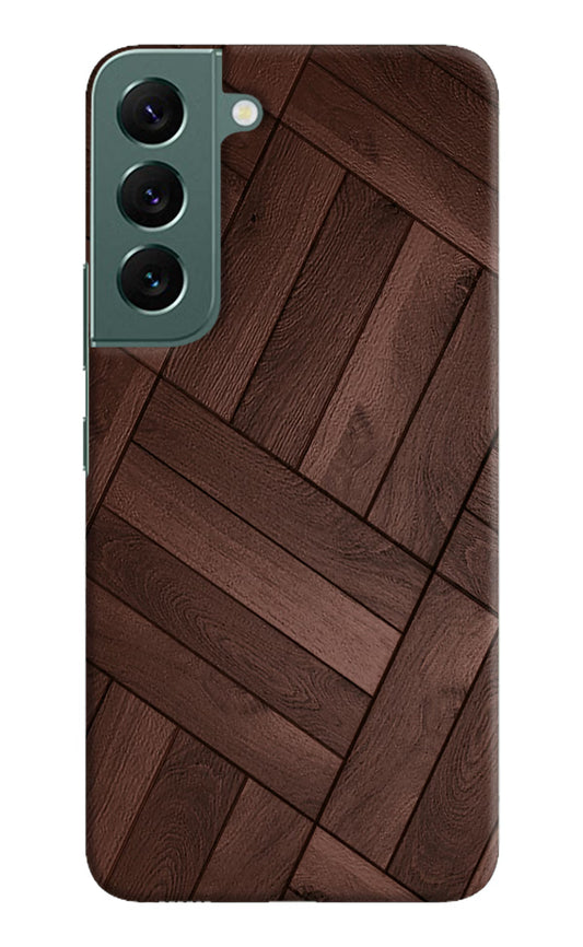 Wooden Texture Design Samsung S22 Hard Case Back Cover by Casekaro