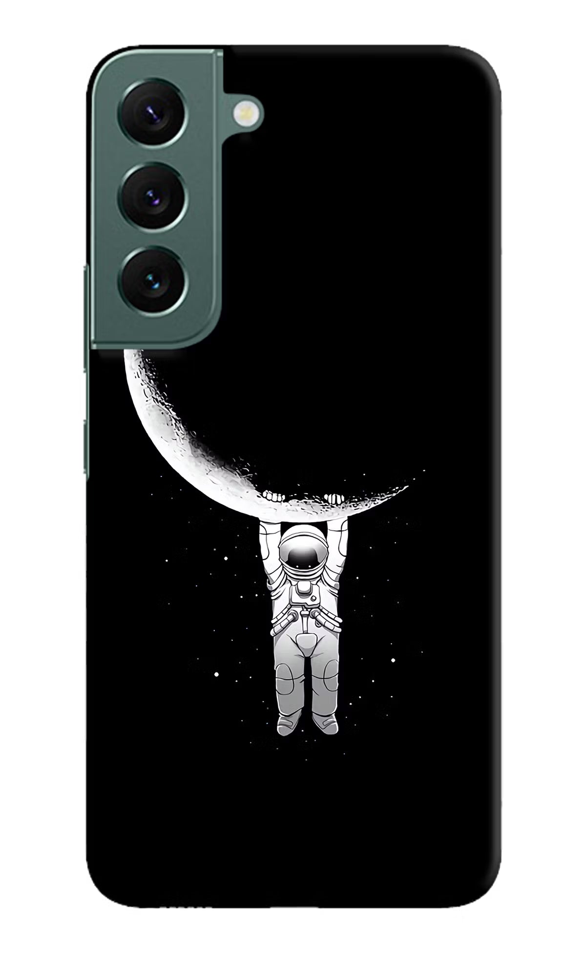 Moon Space Samsung S22 Hard Case Back Cover by Casekaro
