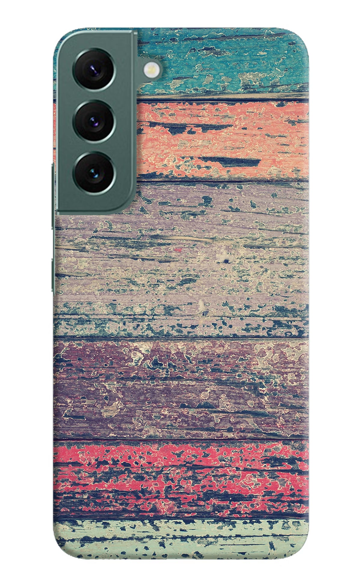 Colourful Wall Samsung S22 Hard Case Back Cover by Casekaro