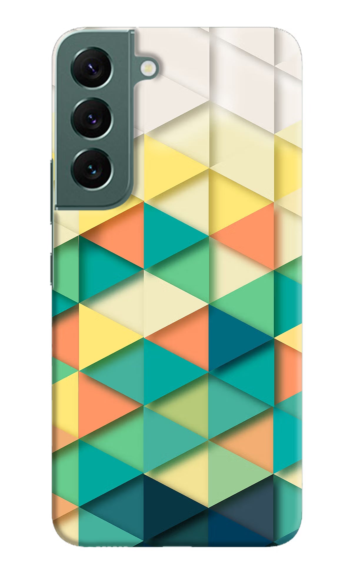 Abstract Samsung S22 Hard Case Back Cover by Casekaro