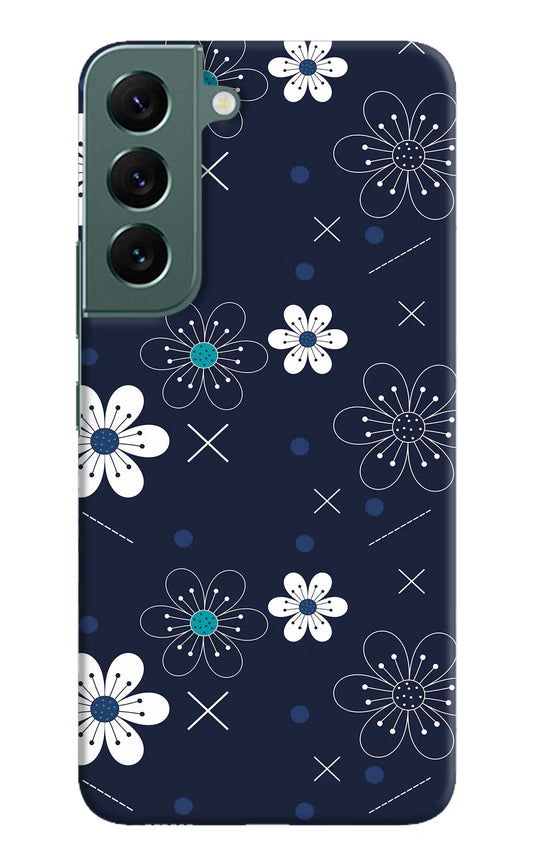 Flowers Samsung S22 Hard Case Back Cover by Casekaro