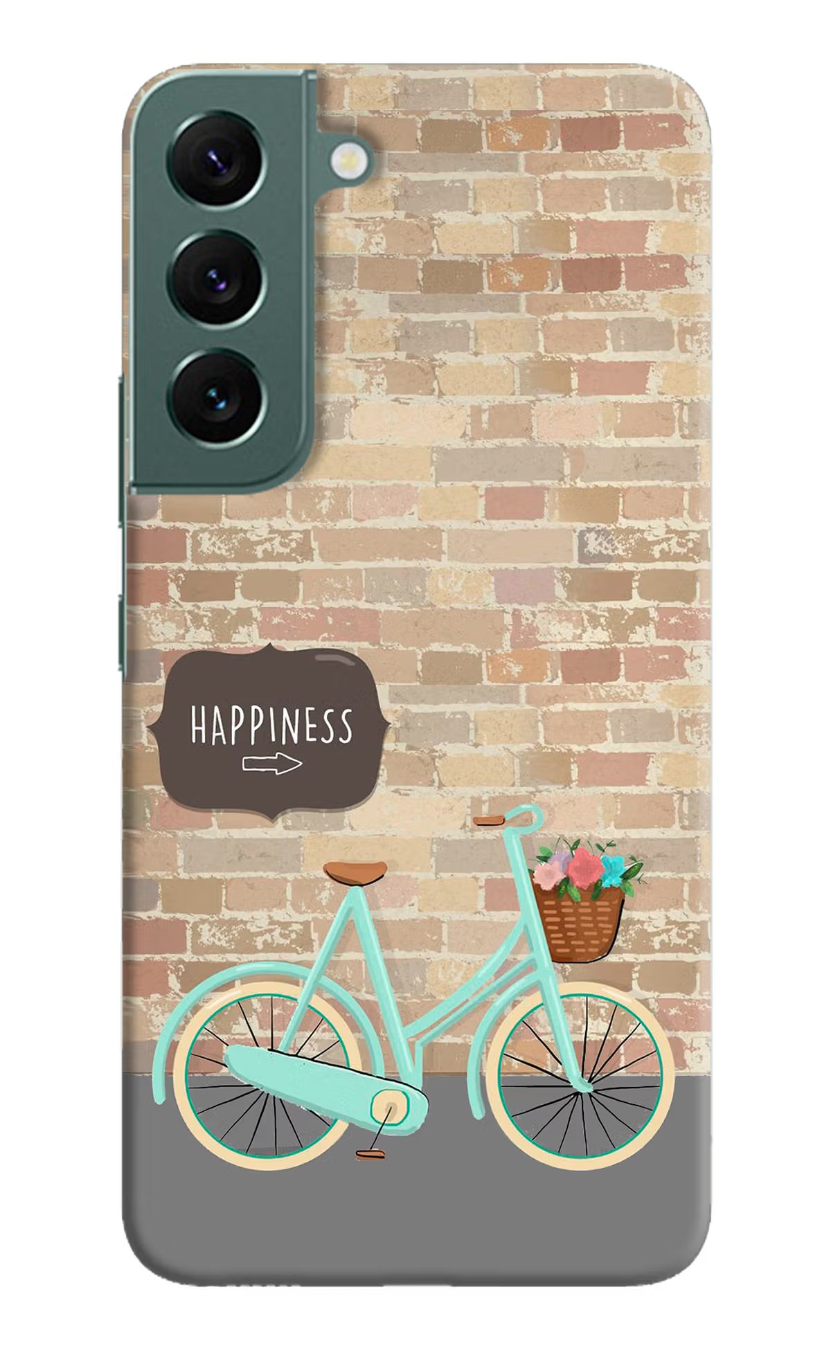 Happiness Artwork Samsung S22 Hard Case Back Cover by Casekaro