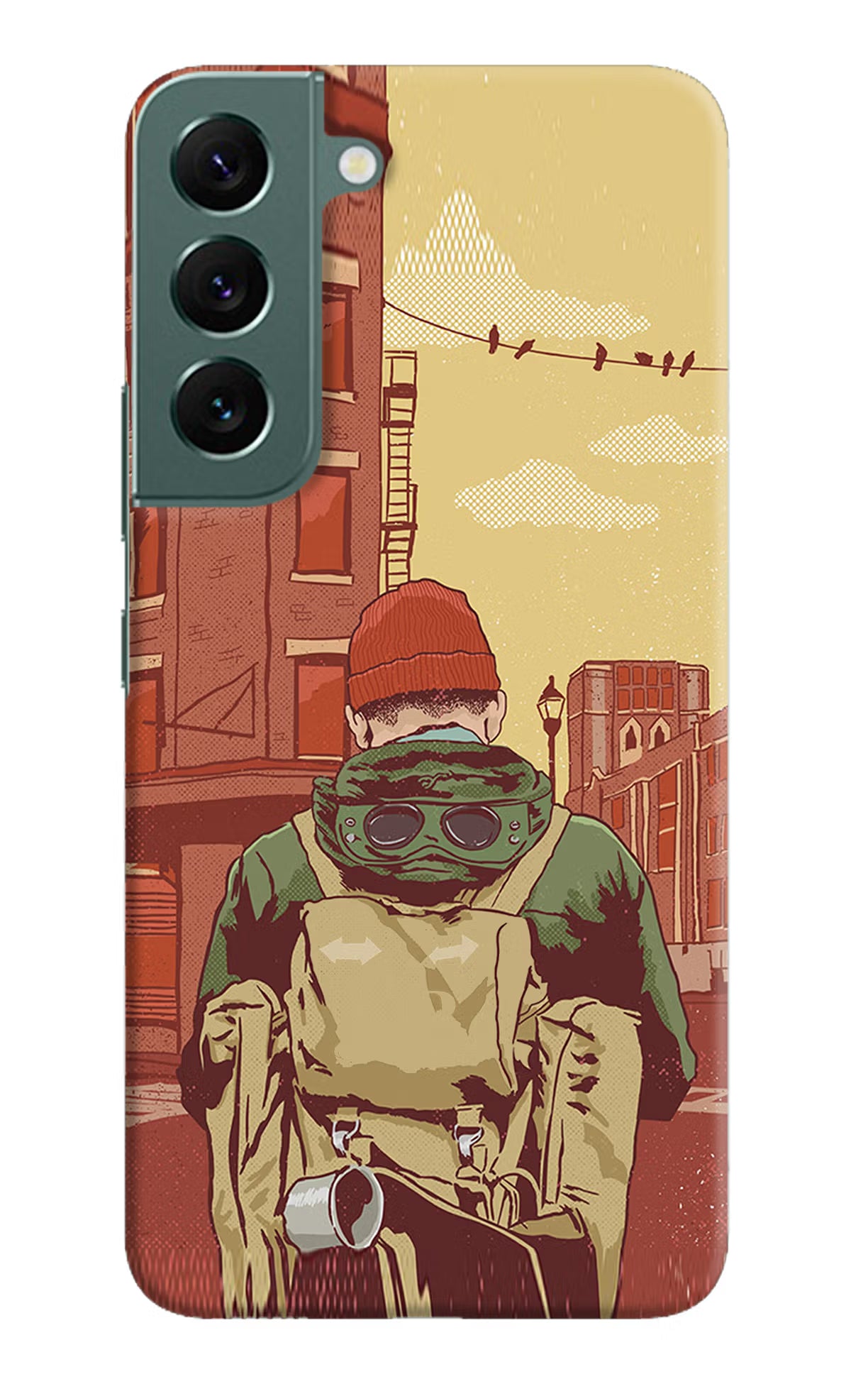 Adventurous Samsung S22 Hard Case Back Cover by Casekaro